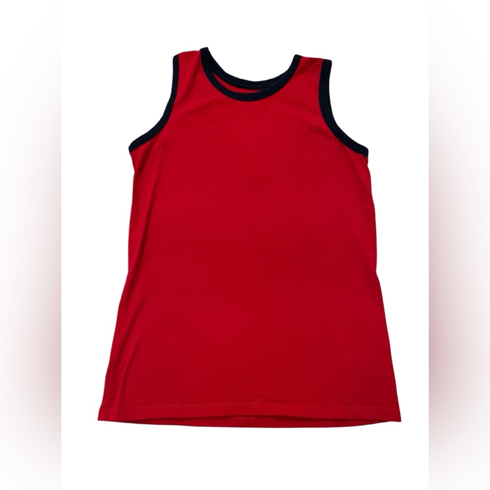 Amazon Essentials Boys Sleeveless Tank Top, Red, Size Youth XXL (14-16)